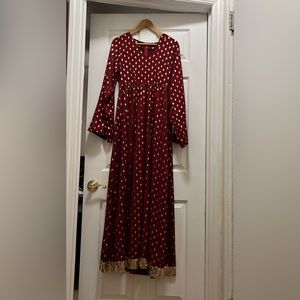 Shein X Holichic collaboration maxi dress